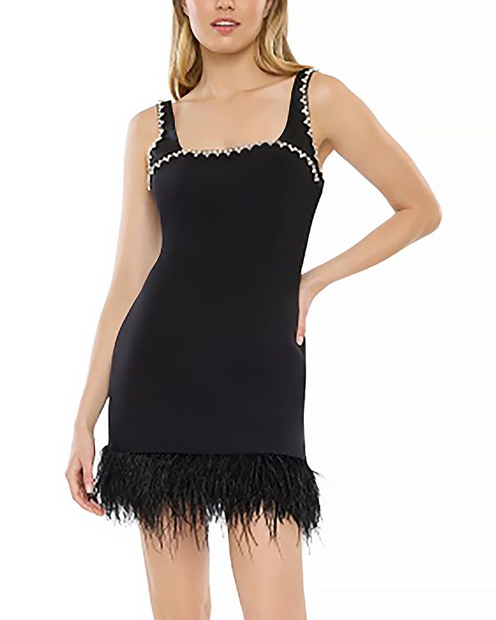 Мини-платье Джорджи LIKELY, черный 
Мини-платье Джорджи LIKELY, черный