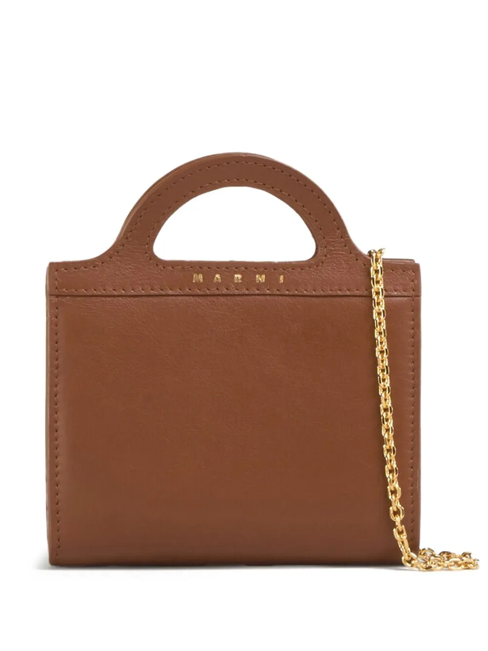 Бумажник Tropicalia с логотипом Marni, коричневый 
Бумажник Tropicalia с логотипом Marni, коричневый