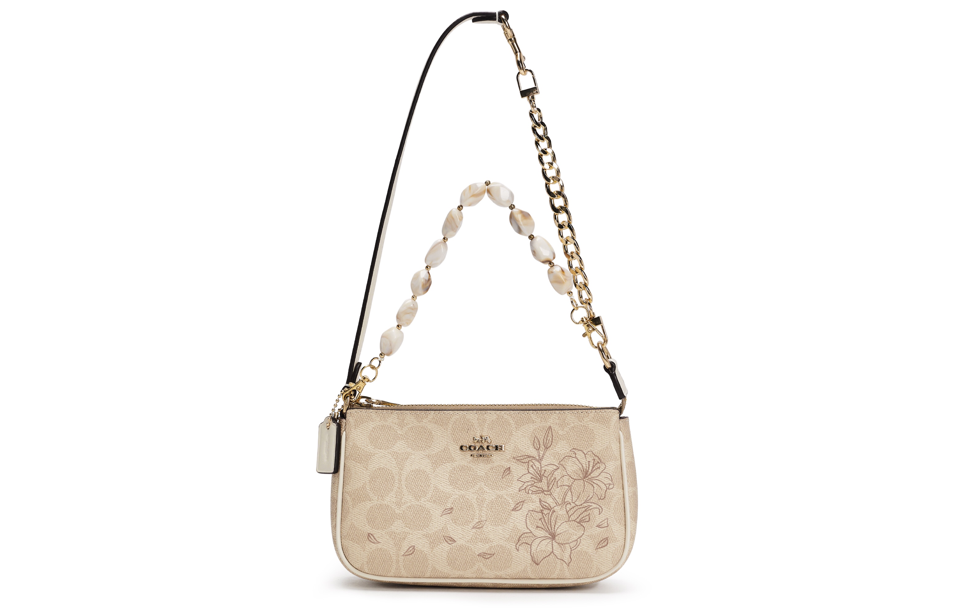 COACH Покрытая тканью маленькая сумка через плечо Mahjong Sets для женщин малого размера Sand & Chalk White
COACH Покрытая тканью маленькая сумка через плечо Mahjong Sets для женщин малого размера Sand & Chalk White