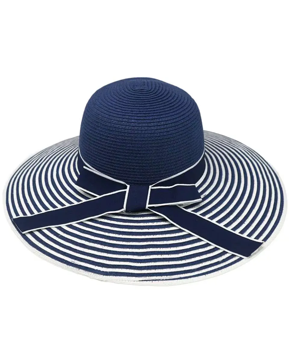 Двухцветная бумажная шляпа с бантом и фактором защиты UV500 Illums, темно-синий
Двухцветная бумажная шляпа с бантом и фактором защиты UV500 Illums, темно-синий