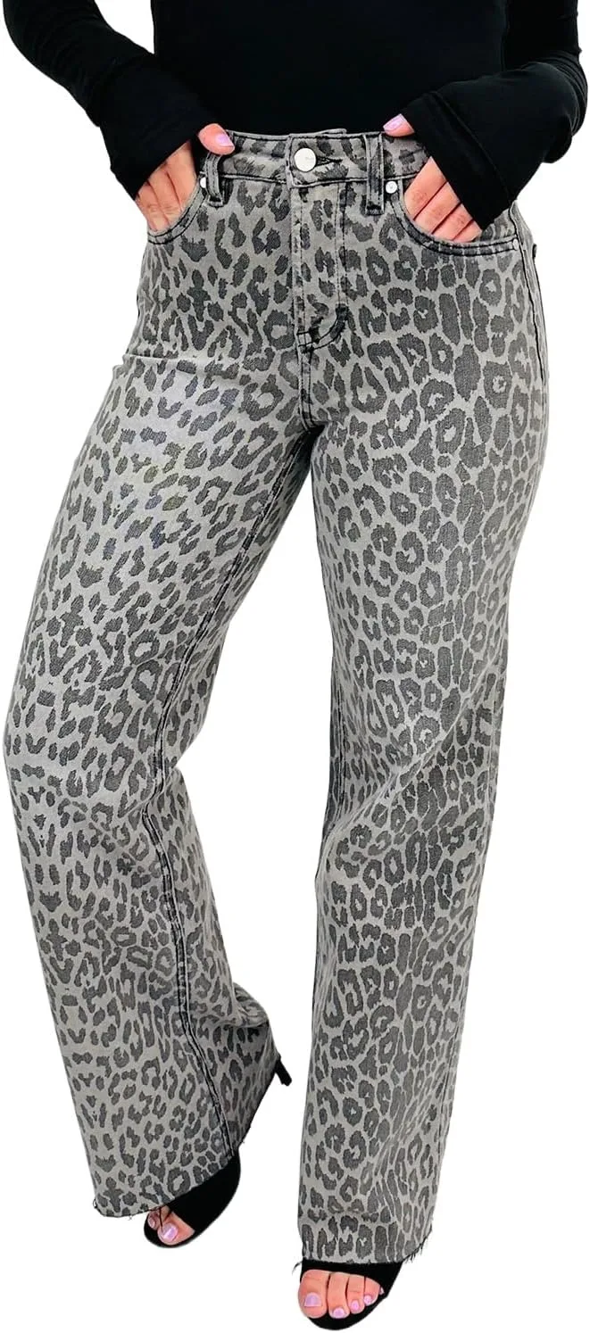 Apvirdy женские джинсы с леопардовым принтом, завышенная талия, контроль живота
Apvirdy женские джинсы с леопардовым принтом, завышенная талия, контроль живота