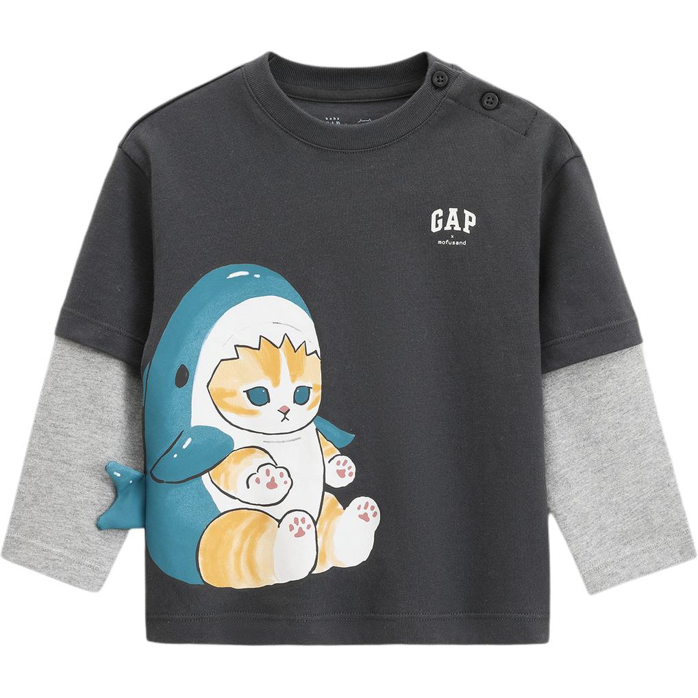 Футболка Mofusand для детей 3-7 лет GAP, серый
Футболка Mofusand для детей 3-7 лет GAP, серый