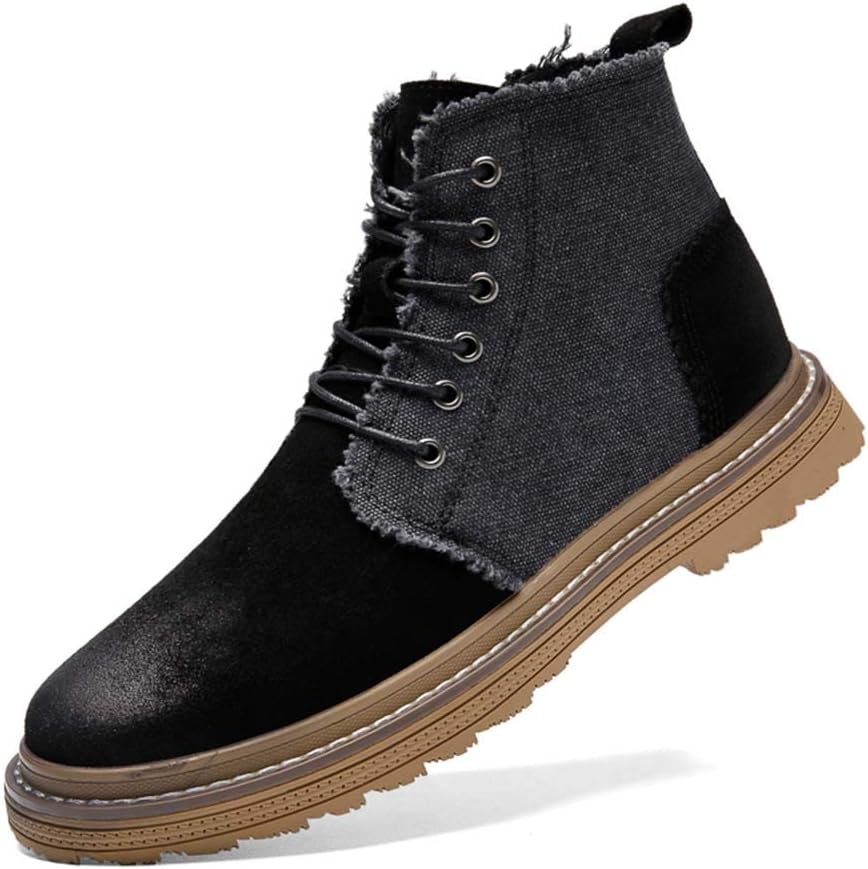 Мужские ботинки Bitiger зимние для пеших прогулок на открытом воздухе, с меховой подкладкой, нескользящие, легкие зимние ботинки, черный
Мужские ботинки Bitiger зимние для пеших прогулок на открытом воздухе, с меховой подкладкой, нескользящие, легкие зимние ботинки, черный