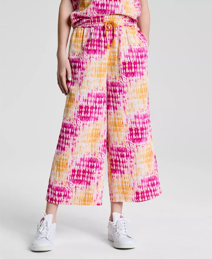 Девчачьи укороченные брюки Coast Dye с широким кроем Epic Threads, оранжевый
Девчачьи укороченные брюки Coast Dye с широким кроем Epic Threads, оранжевый