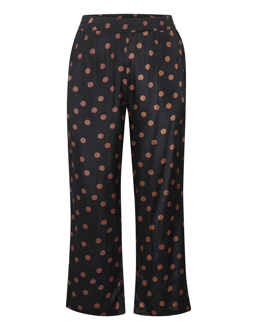 Тканевые брюки KAFFE CURVE Loose fit Pants, черный 
Тканевые брюки KAFFE CURVE Loose fit Pants, черный