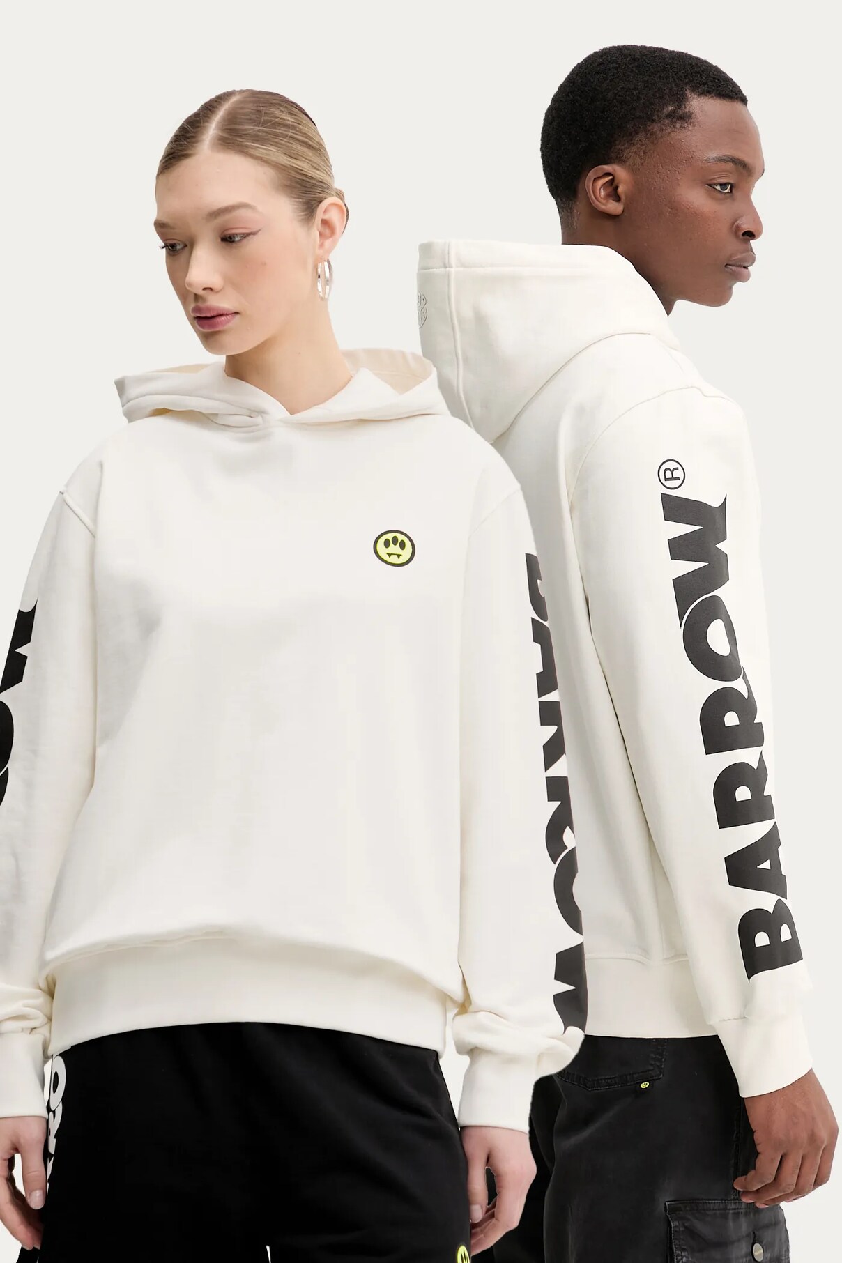 Хлопковая толстовка Barrow, белый
Хлопковая толстовка Barrow, белый