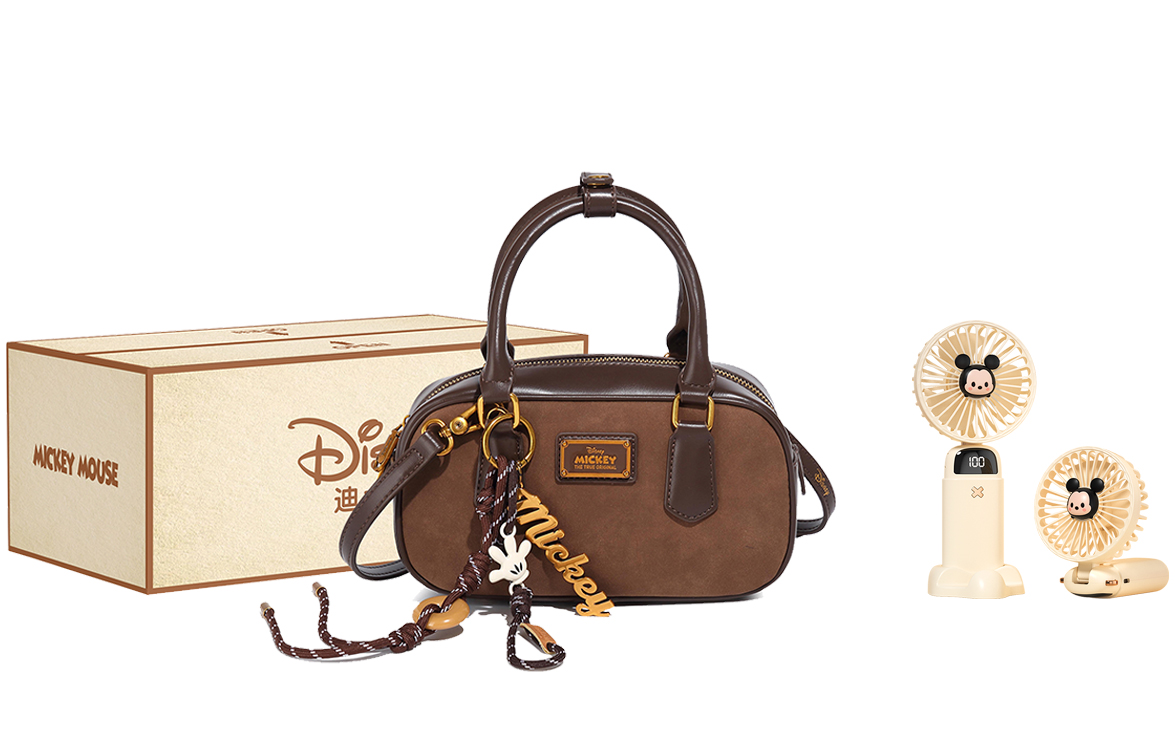 Disney Женская кожаная сумка через плечо, Coffee+Exquisite Fan
Disney Женская кожаная сумка через плечо, Coffee+Exquisite Fan