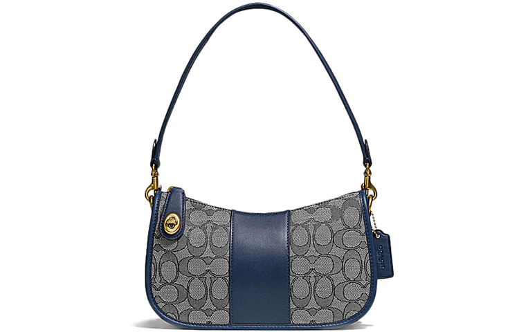 COACH Сумка через плечо кроссбоди из ткани с кожаными вставками для маджонга женская морская синяя
COACH Сумка через плечо кроссбоди из ткани с кожаными вставками для маджонга женская морская синяя