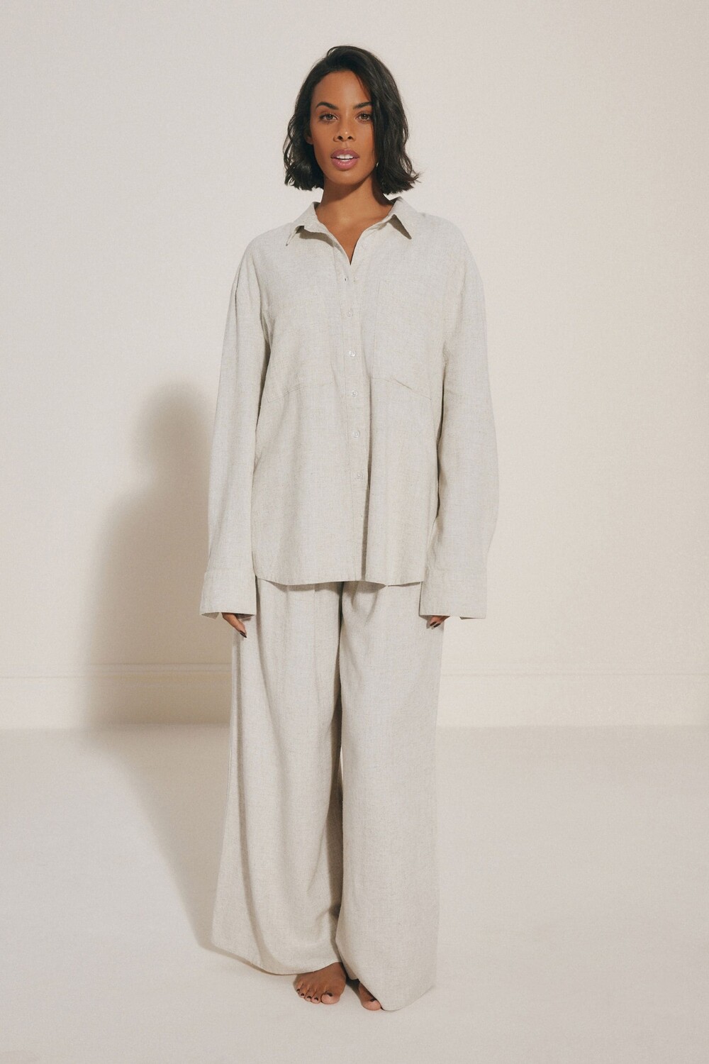 Широкие брюки Rochelle Next, серый
Широкие брюки Rochelle Next, серый