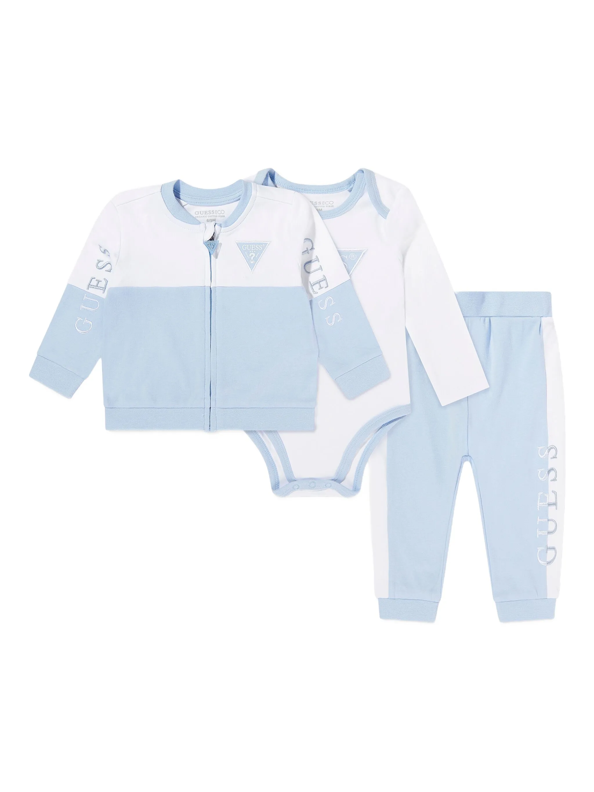 Спортивный костюм со вставками Guess Kids, синий
Спортивный костюм со вставками Guess Kids, синий