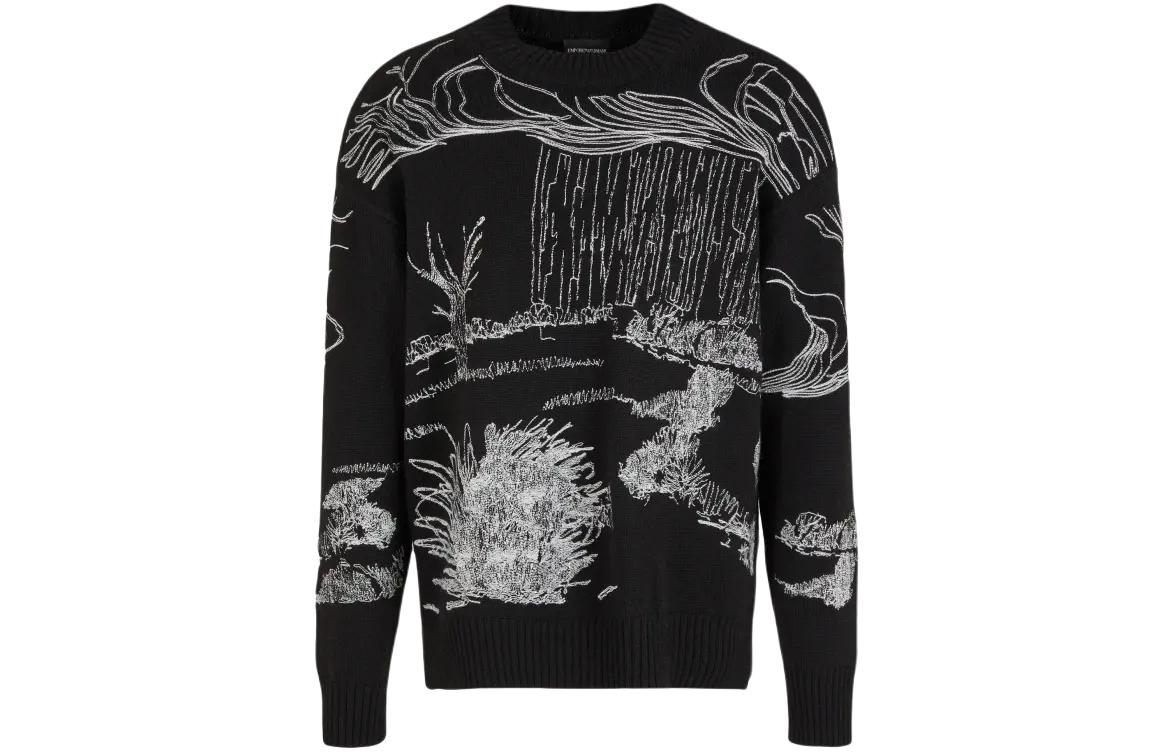 EMPORIO ARMANI Свитер мужской черный
EMPORIO ARMANI Свитер мужской черный