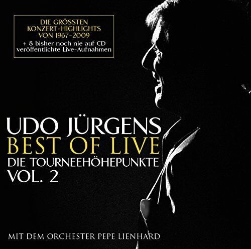 CD диск Jurgens, Udo: Best of Live: Die Tourneehohepunkte Vol. 2
CD диск Jurgens, Udo: Best of Live: Die Tourneehohepunkte Vol. 2