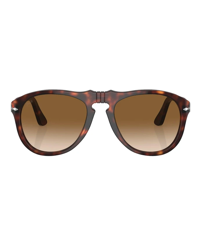 Солнцезащитные очки авиаторы с градиентными линзами Persol, коричневый
Солнцезащитные очки авиаторы с градиентными линзами Persol, коричневый