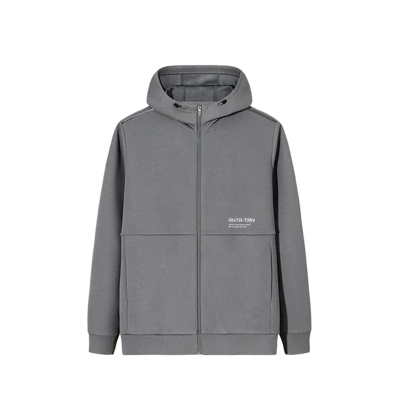 ANTA Тренировочная куртка мужская, Dusty Gray
ANTA Тренировочная куртка мужская, Dusty Gray