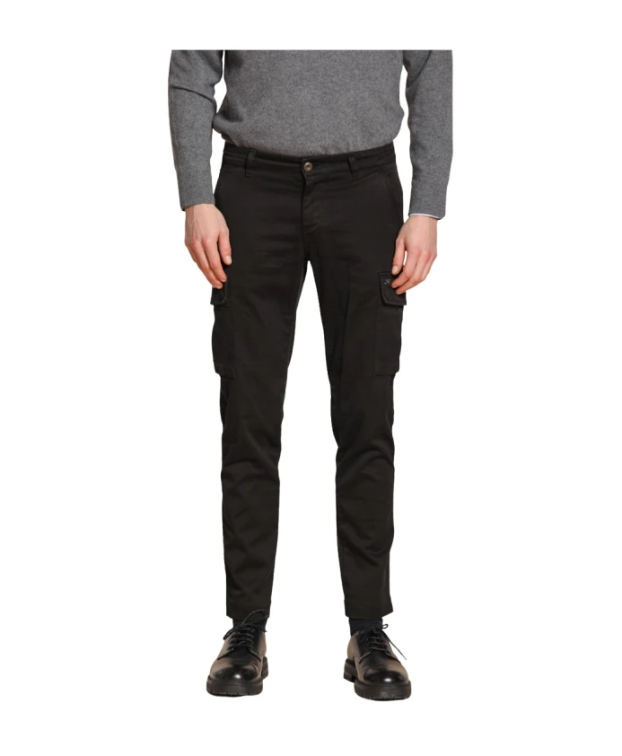 Черные брюки-карго, очень узкий крой. Mason'S, черный
Черные брюки-карго, очень узкий крой. Mason'S, черный