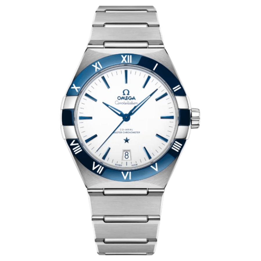 Omega Constellation Co-Axial Master Chronometer Автоматические мужские часы из стали с белым циферблатом 131.30.41.21.04.001
Omega Constellation Co-Axial Master Chronometer Автоматические мужские часы из стали с белым циферблатом 131.30.41.21.04.001