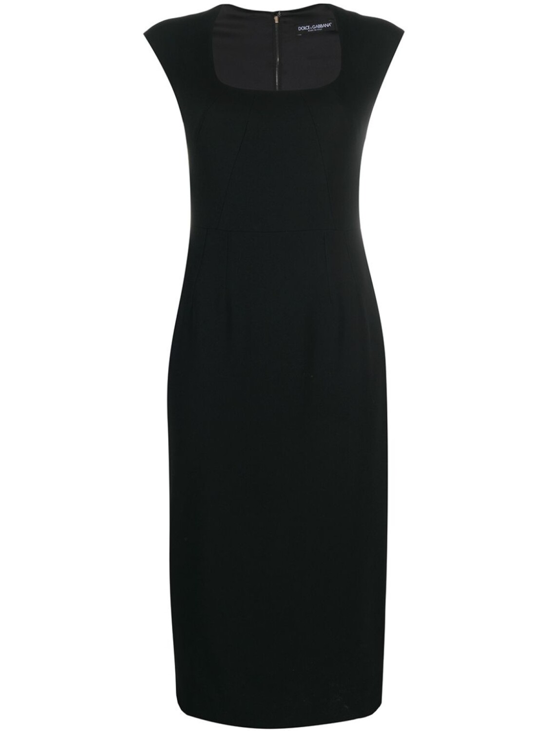 Dolce & Gabbana приталенное платье с короткими рукавами, черный
Dolce & Gabbana приталенное платье с короткими рукавами, черный