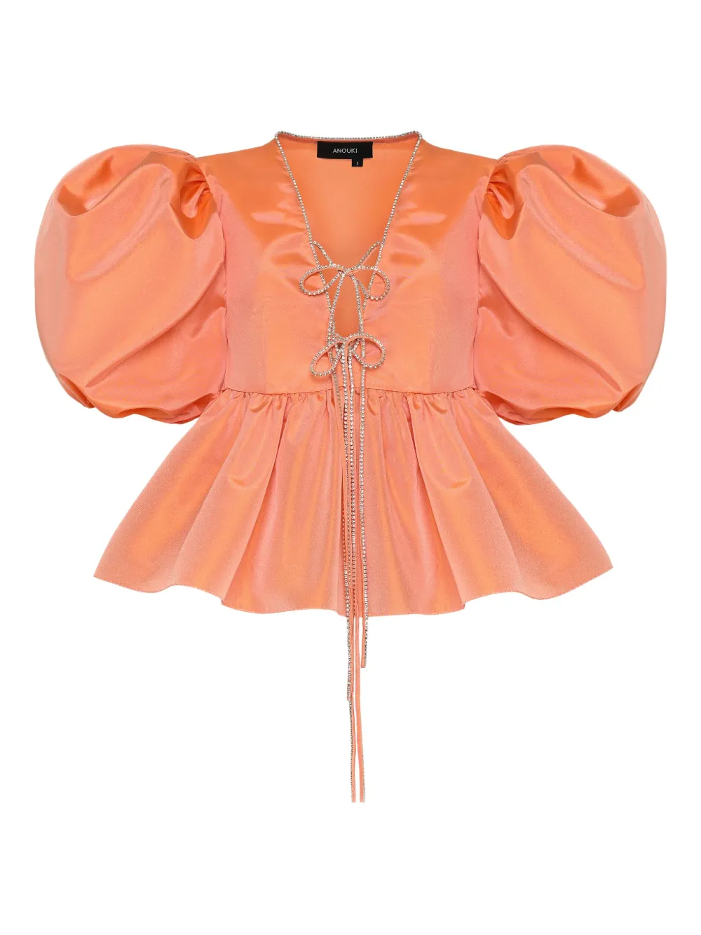 Блузка с кристаллами ANOUKI, оранжевый
Блузка с кристаллами ANOUKI, оранжевый