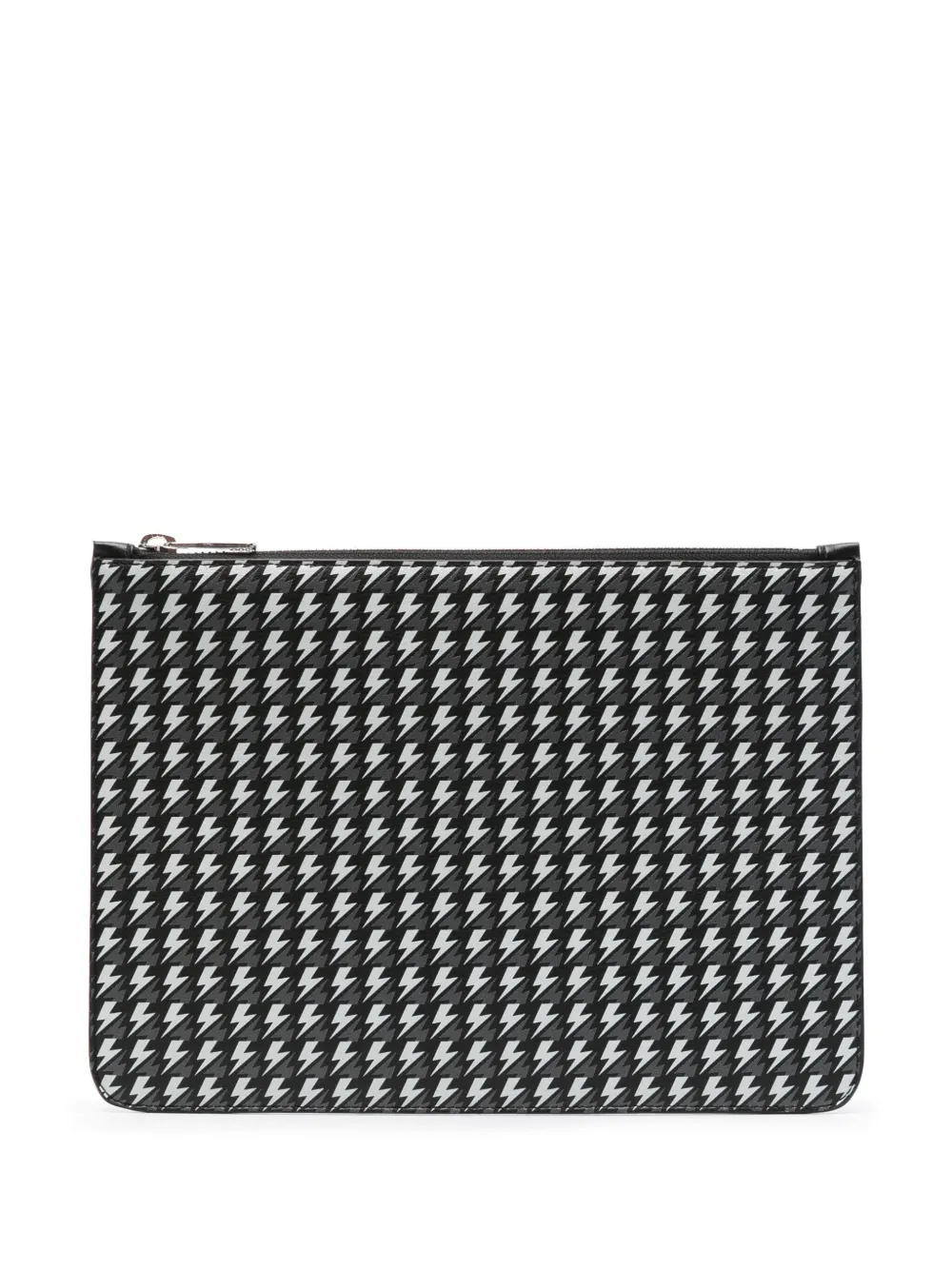 Клатч с узором Thunderbolt Neil Barrett, черный
Клатч с узором Thunderbolt Neil Barrett, черный