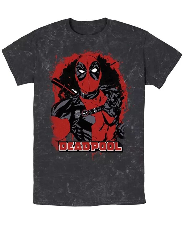 Футболка мужская с коротким рукавом с принтом Deadpool Mineral Wash Fifth Sun, черный
Футболка мужская с коротким рукавом с принтом Deadpool Mineral Wash Fifth Sun, черный