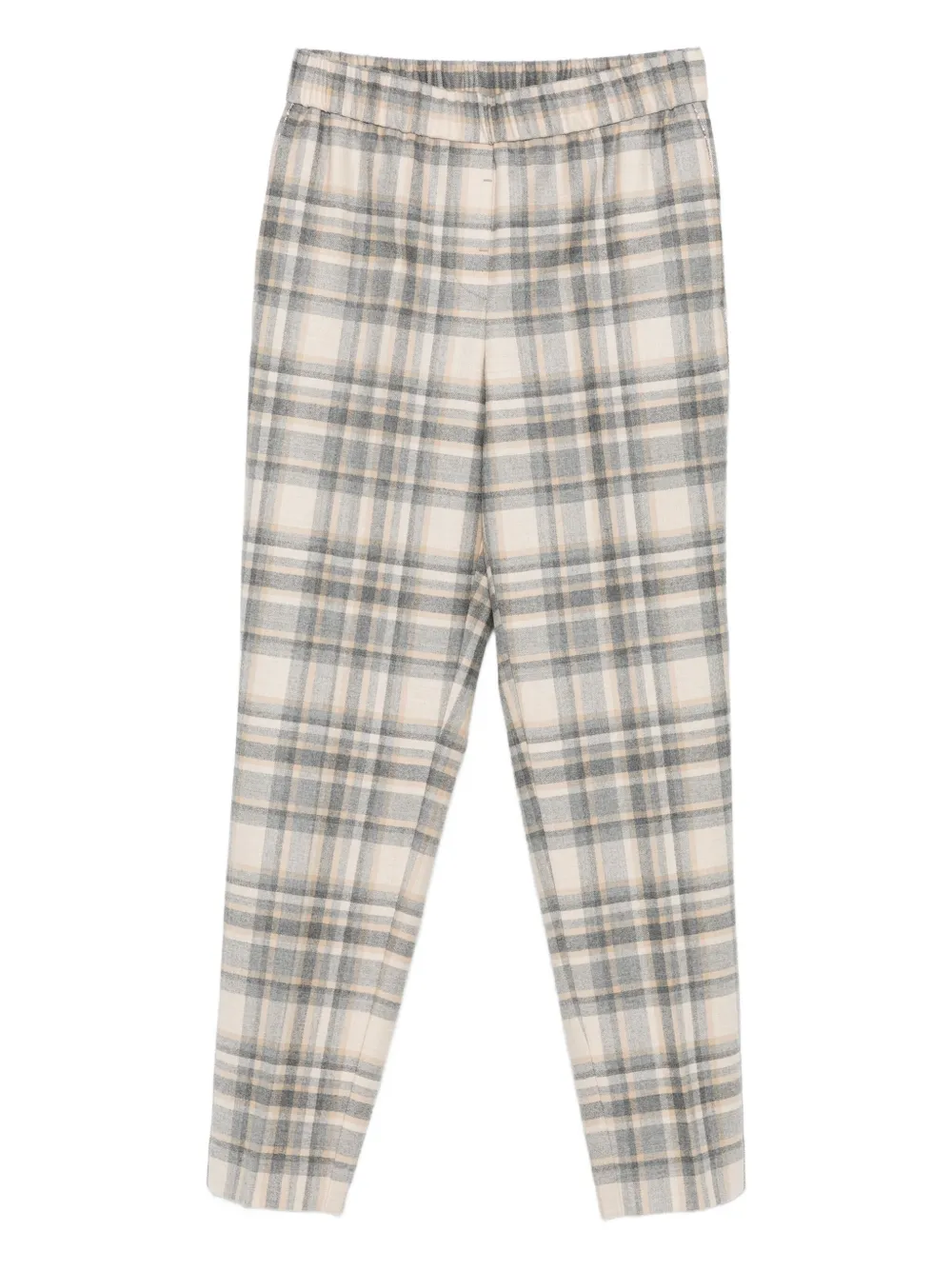 Клетчатые брюки с эластичной талией Peserico, нейтральный
Клетчатые брюки с эластичной талией Peserico, нейтральный