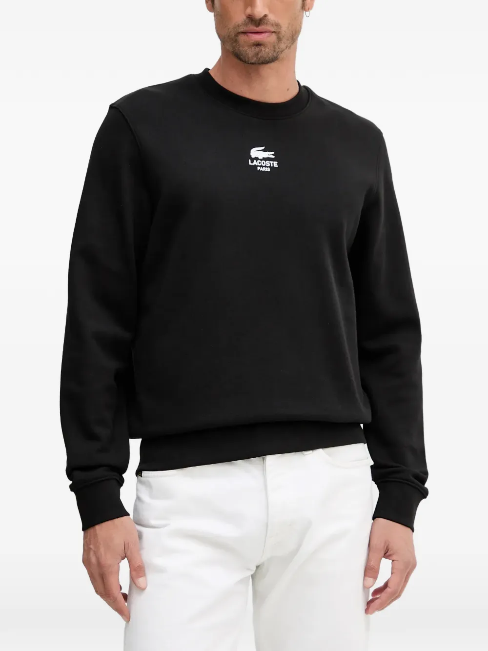 Свитер с принтом логотипа Lacoste, черный
Свитер с принтом логотипа Lacoste, черный