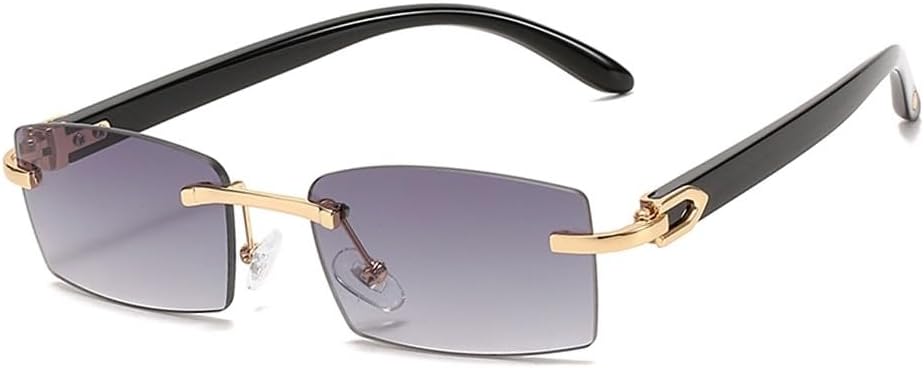 Солнцезащитные очки без оправы, прямоугольной формы, модные, популярные для женщин и мужчин, небольшие солнцезащитные очки для женщин и мужчин, для путешествий MTZJH, Gray
Солнцезащитные очки без оправы, прямоугольной формы, модные, популярные для женщин и мужчин, небольшие солнцезащитные очки для женщин и мужчин, для путешествий MTZJH, Gray