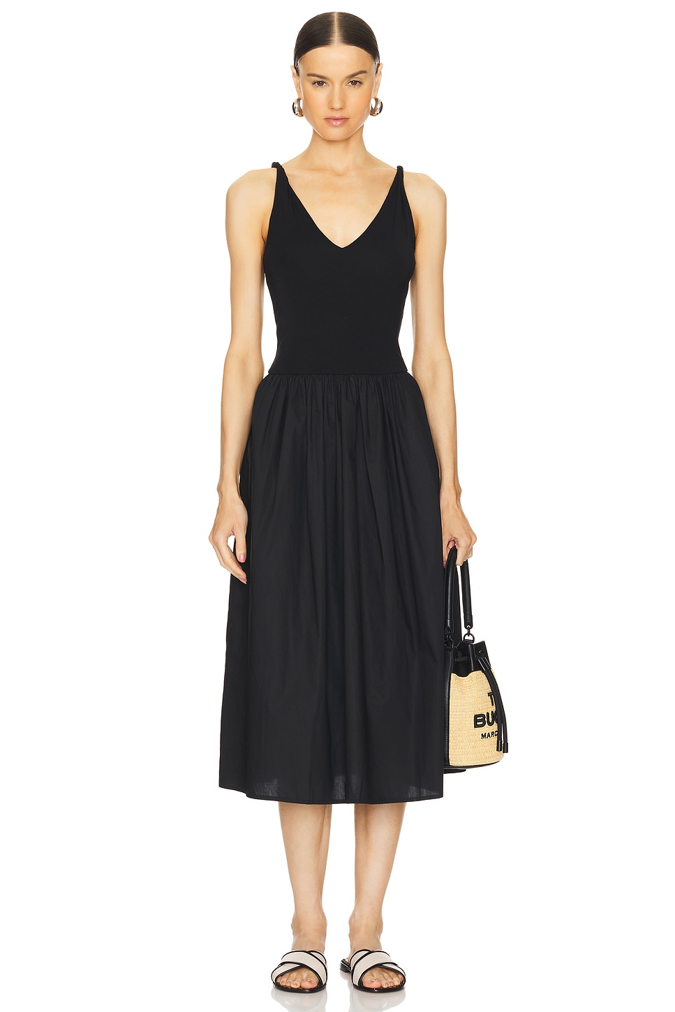 Платье миди франка Rails, черный
Платье миди франка Rails, черный