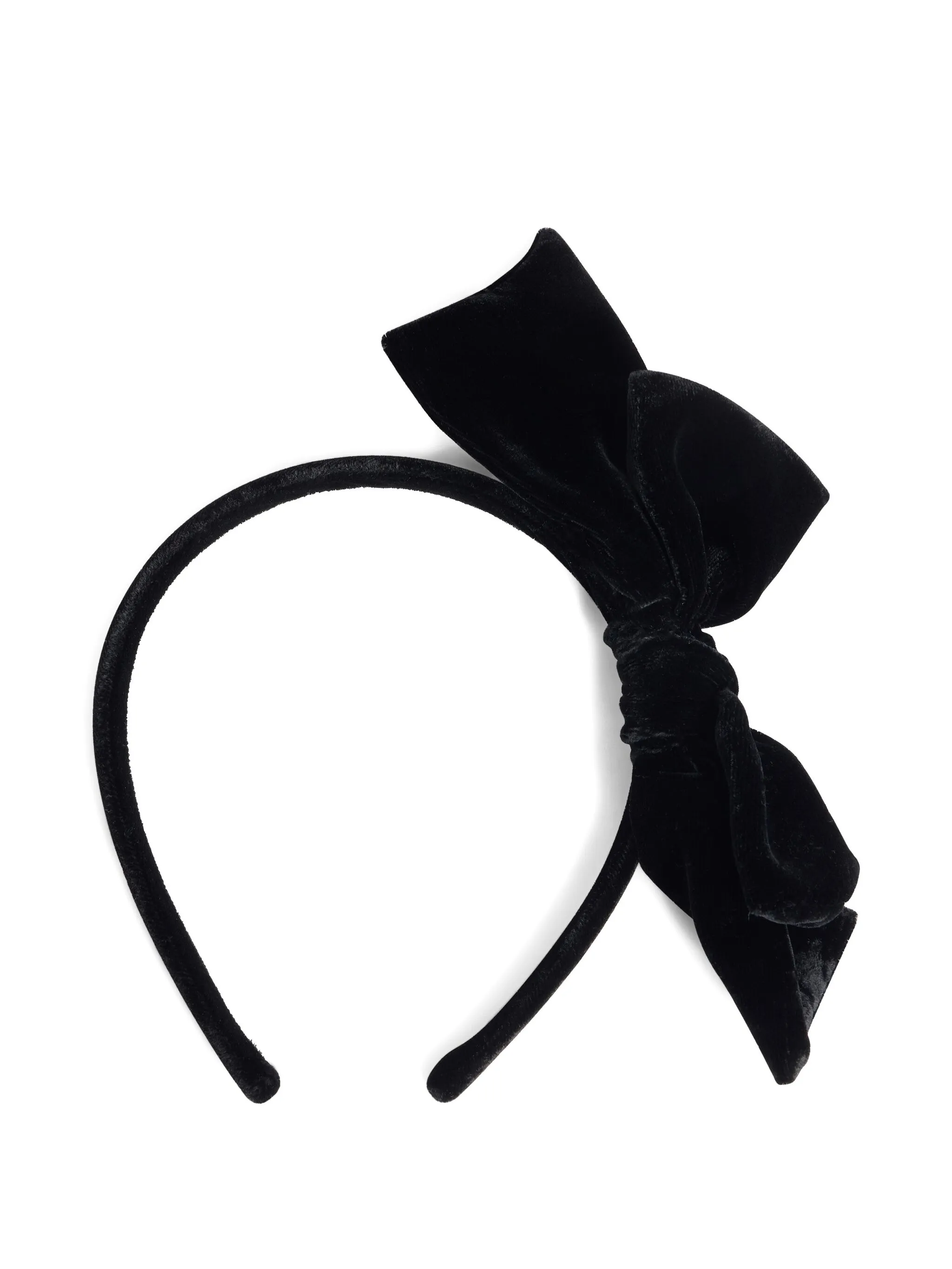 Бархатный ободок с бантом Bonpoint, черный
Бархатный ободок с бантом Bonpoint, черный