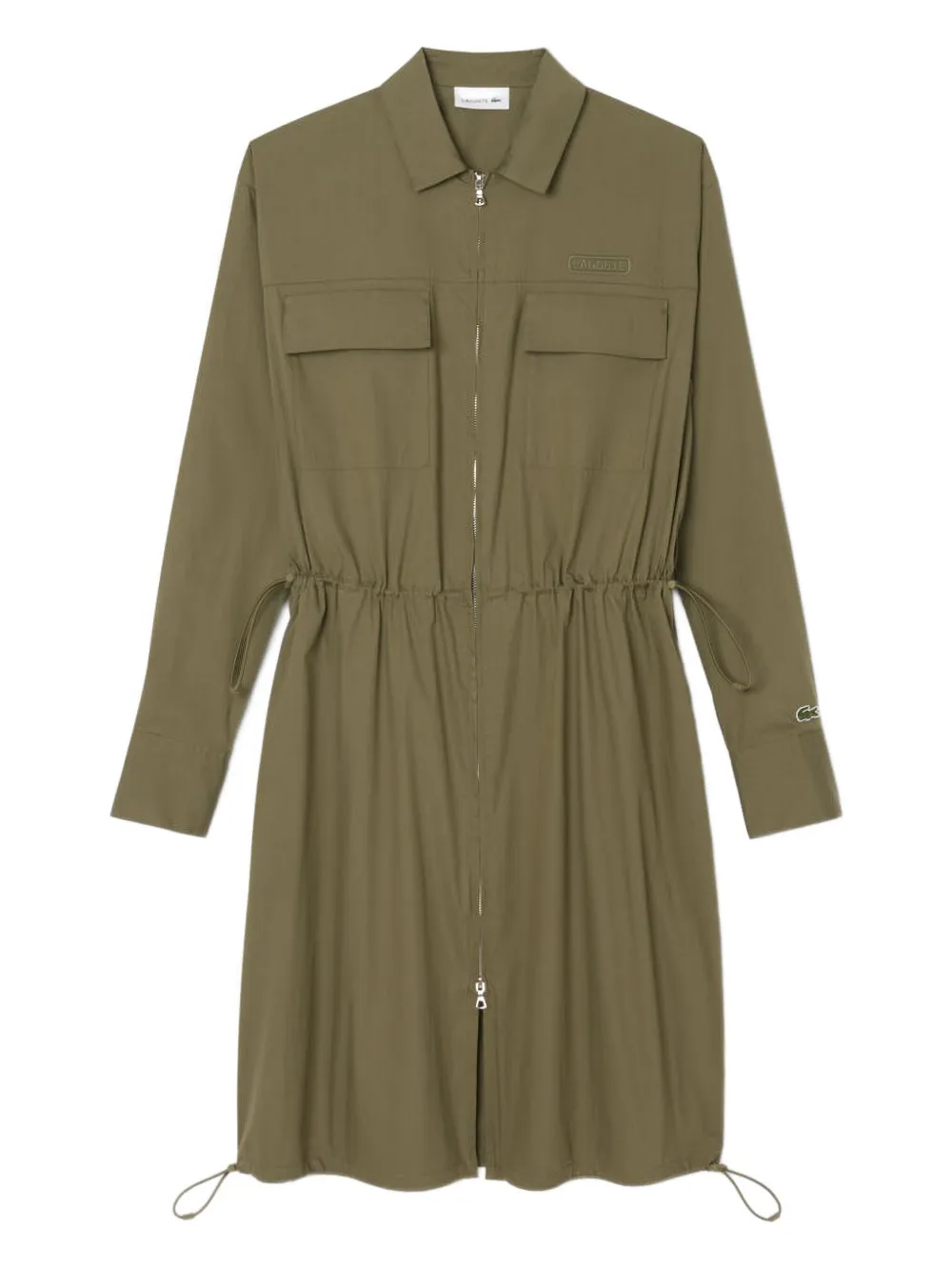 Платье на молнии с кулиской Lacoste, зеленый
Платье на молнии с кулиской Lacoste, зеленый