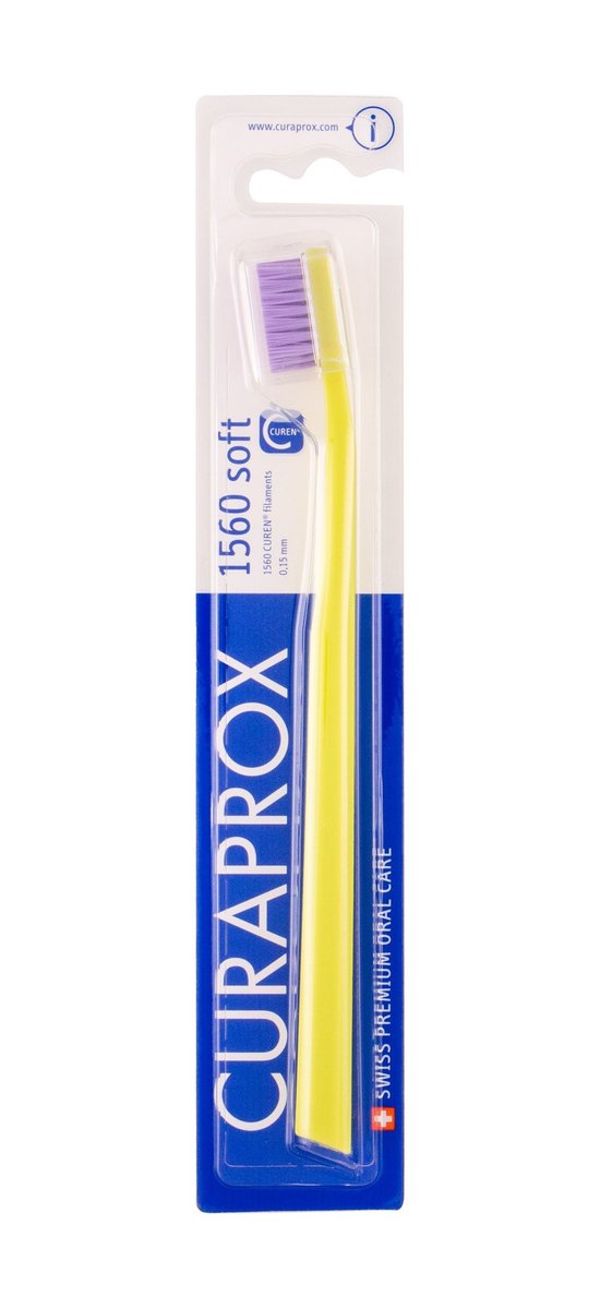 Мягкая зубная щетка Curaprox 1560
Мягкая зубная щетка Curaprox 1560