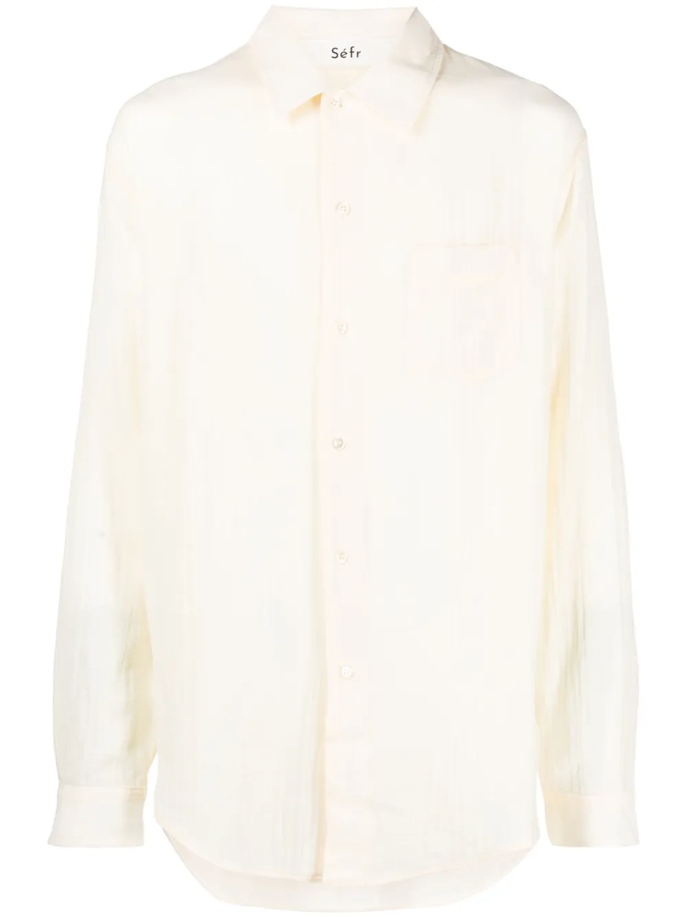 Рубашка Leo с распашным воротником Séfr, нейтральный
Рубашка Leo с распашным воротником Séfr, нейтральный