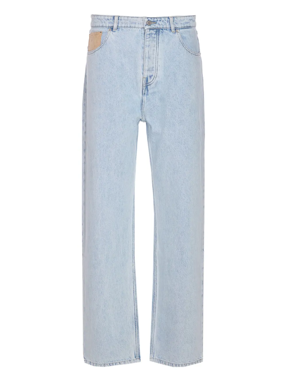 Джинсы с вельветовыми карманами Drôle De Monsieur, синий
Джинсы с вельветовыми карманами Drôle De Monsieur, синий