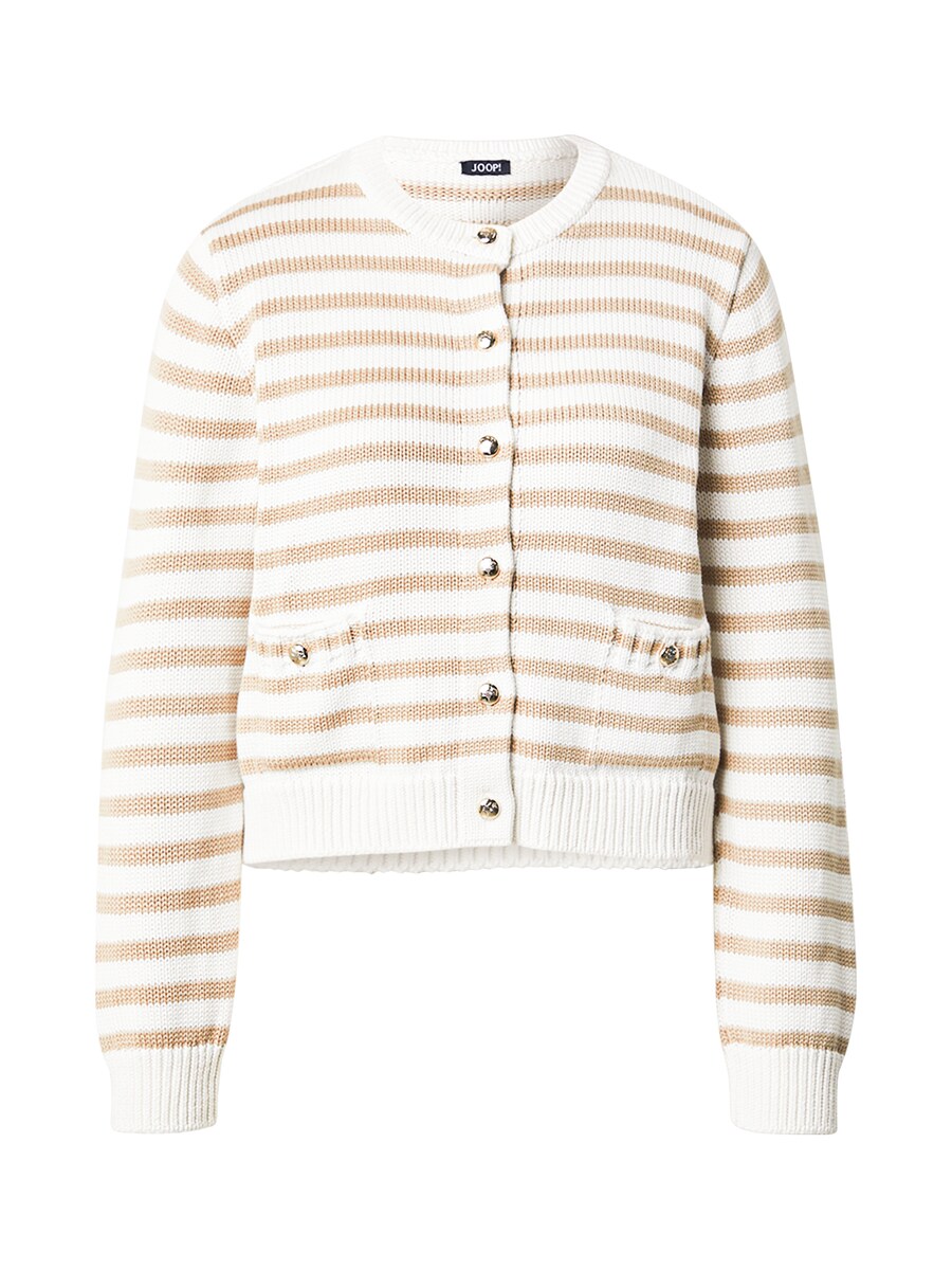Вязаный кардиган JOOP! Kola, светло-коричневый 
Вязаный кардиган JOOP! Kola, светло-коричневый