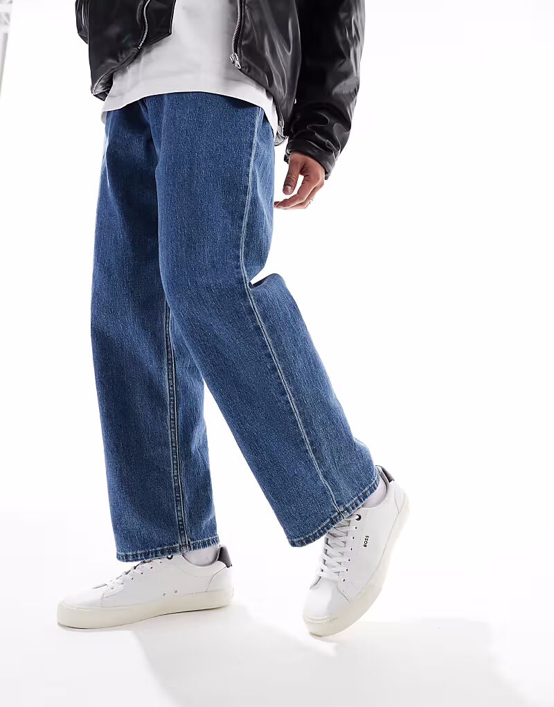 Кроссовки BOSS Aiden из кожи с контрастным каблуком и логотипом белого цвета BOSS Orange
Кроссовки BOSS Aiden из кожи с контрастным каблуком и логотипом белого цвета BOSS Orange