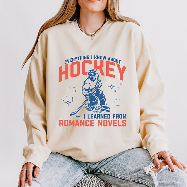 Футболка Everything I know about hockey romance novels Simply Sage Market, Ivory
Футболка Everything I know about hockey romance novels Simply Sage Market, Ivory