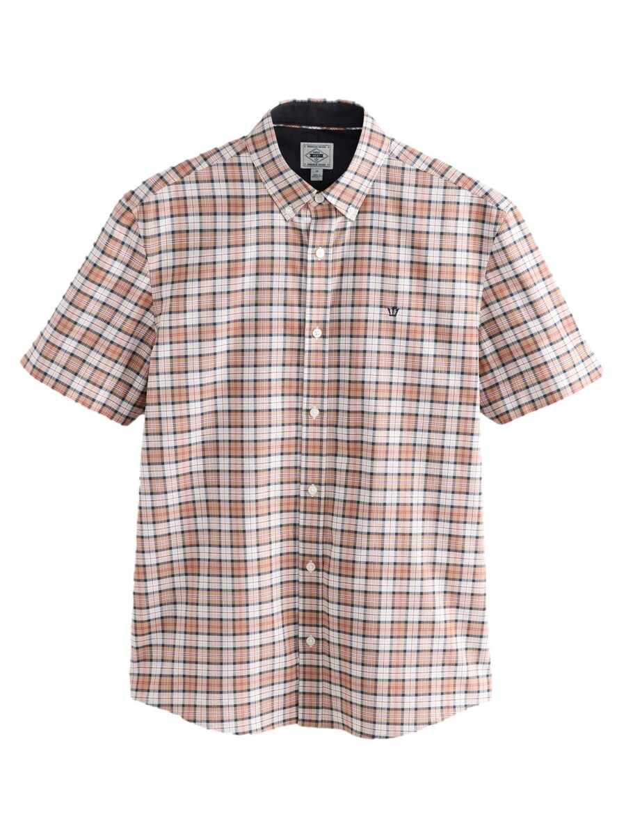 Рубашка на пуговицах классического кроя Next Oxford, бежевый
Рубашка на пуговицах классического кроя Next Oxford, бежевый