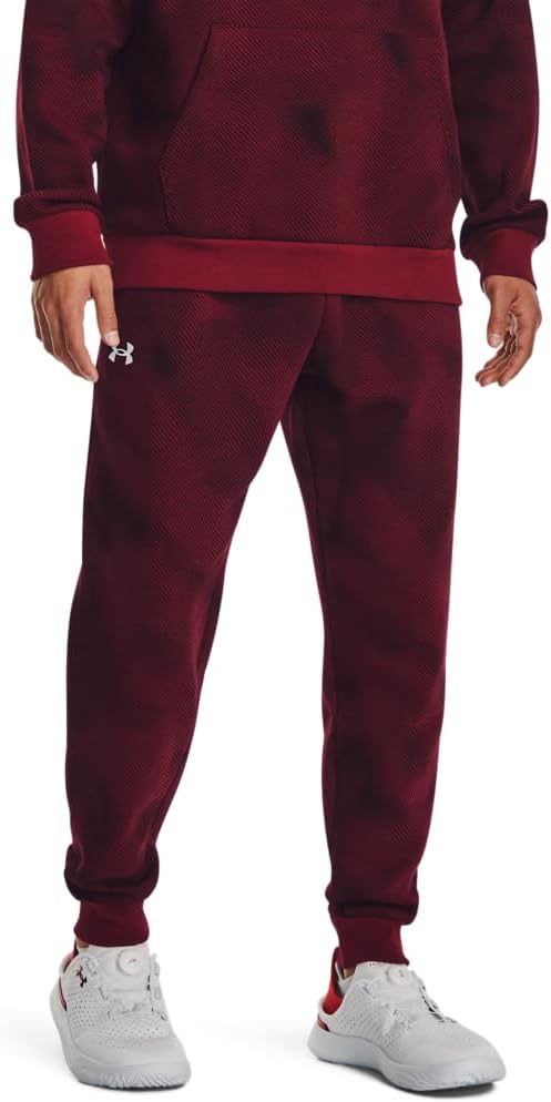 Мужские флисовые джоггеры с принтом Under Armour Rival, (600) Dark Maroon/White
Мужские флисовые джоггеры с принтом Under Armour Rival, (600) Dark Maroon/White