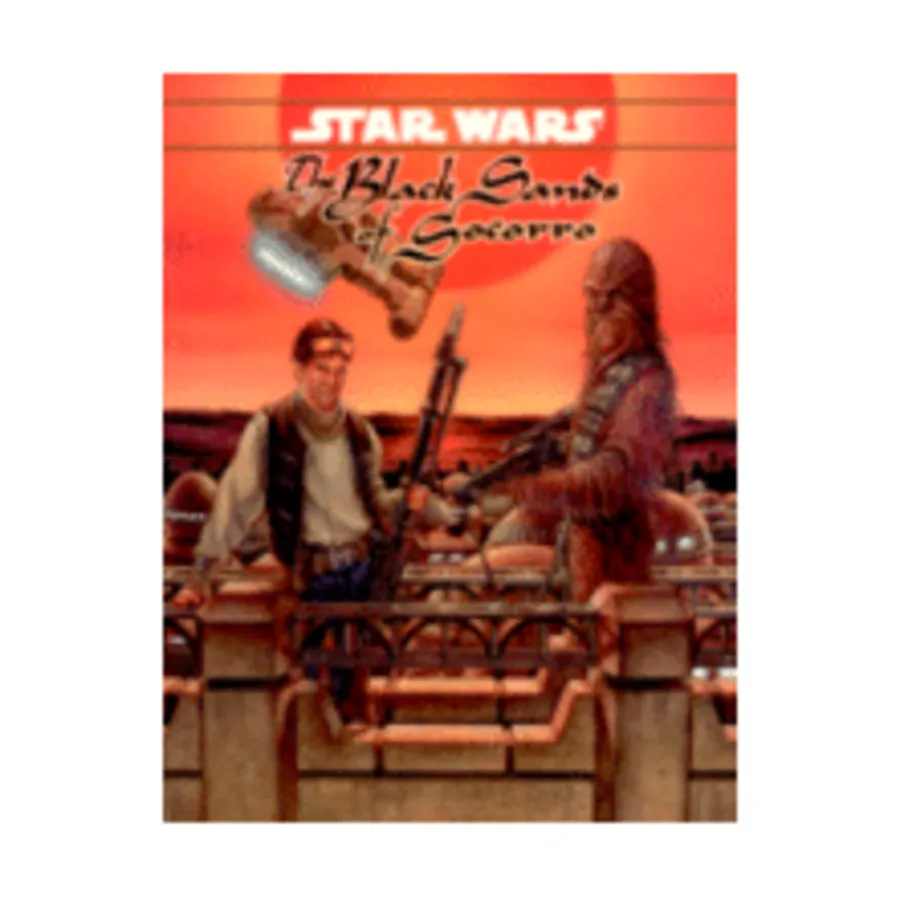 Black Sands of Socorro, Star Wars Roleplaying Game - Adventures & Modules (West End Games), мягкая обложка
Black Sands of Socorro, Star Wars Roleplaying Game - Adventures & Modules (West End Games), мягкая обложка