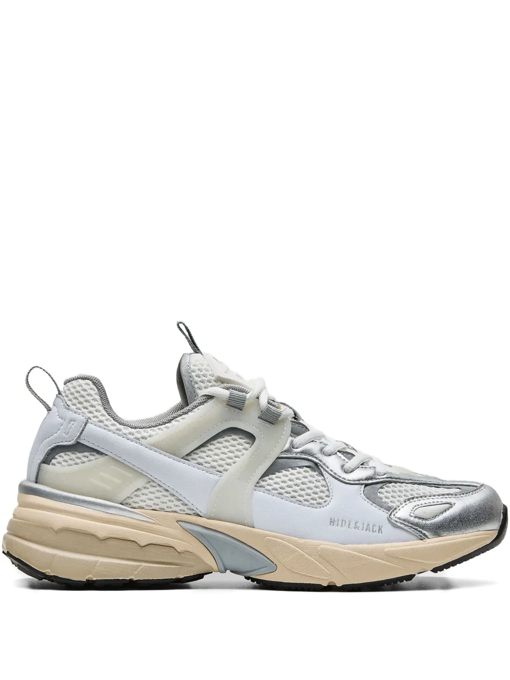 Кроссовки с эффектом металлик Hide&Jack, белый
Кроссовки с эффектом металлик Hide&Jack, белый