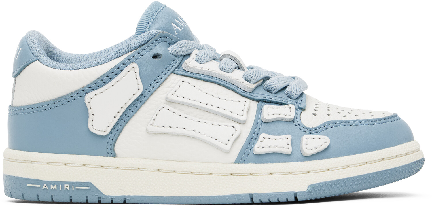 Детские кроссовки Skel-Top Low синего и белого цвета AMIRI, Ocean sky
Детские кроссовки Skel-Top Low синего и белого цвета AMIRI, Ocean sky