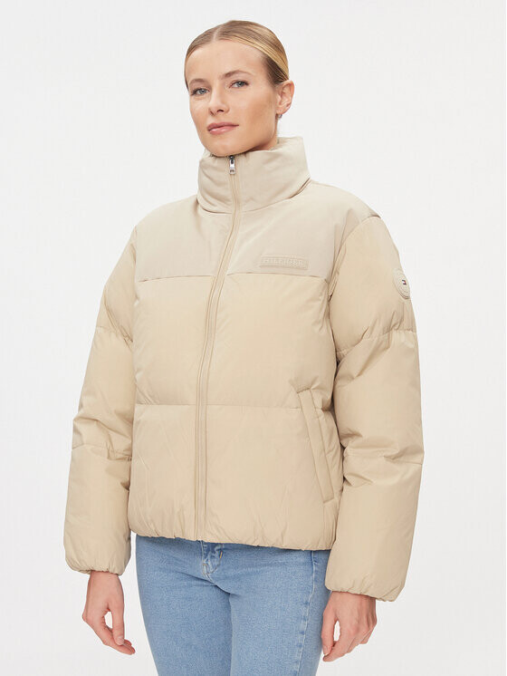Пуховик свободного кроя Tommy Hilfiger, бежевый
Пуховик свободного кроя Tommy Hilfiger, бежевый