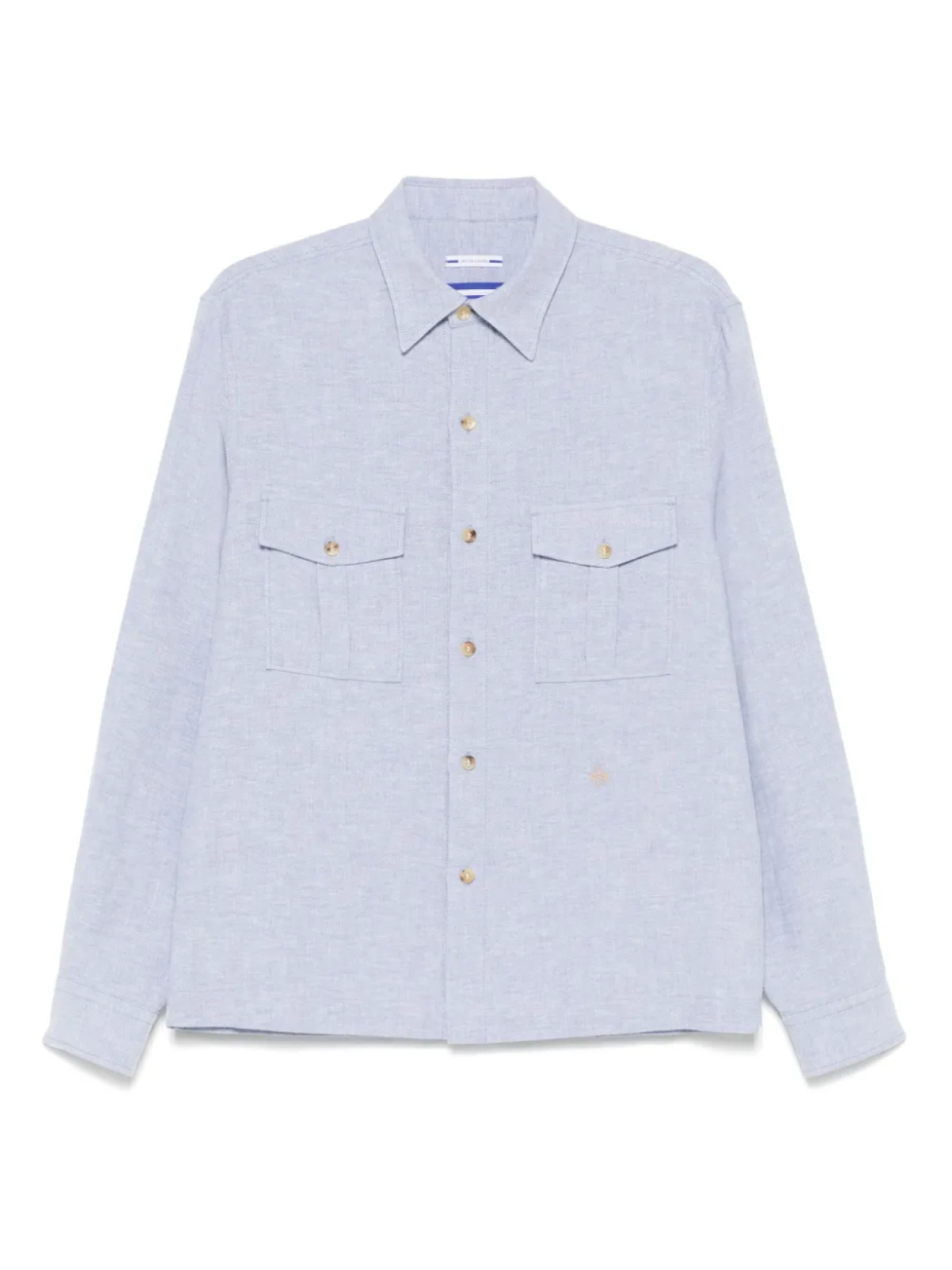 Рубашка с эффектом меланжа Jacob Cohën, синий
Рубашка с эффектом меланжа Jacob Cohën, синий