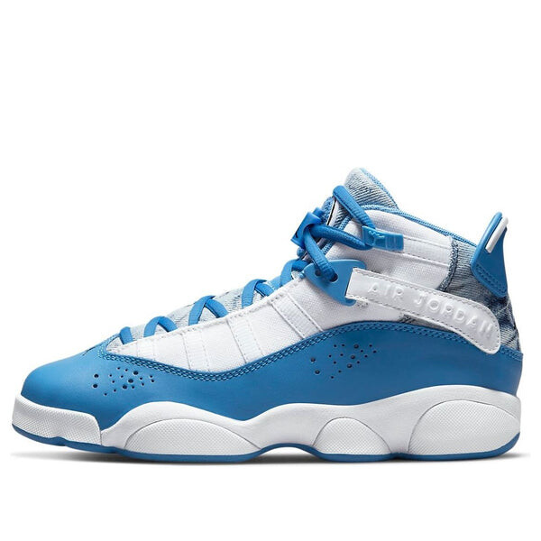 Кроссовки 6 колец Air Jordan, синий 
Кроссовки 6 колец Air Jordan, синий