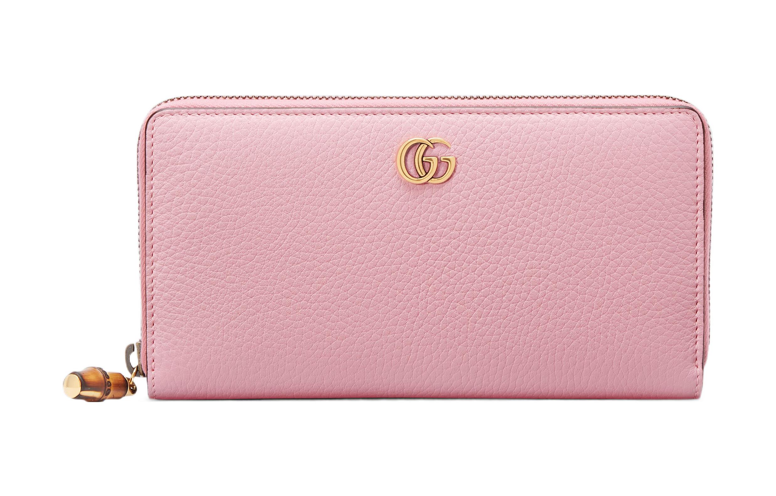 GUCCI Бумажник из бамбуковой кожи для женщин Pink
GUCCI Бумажник из бамбуковой кожи для женщин Pink