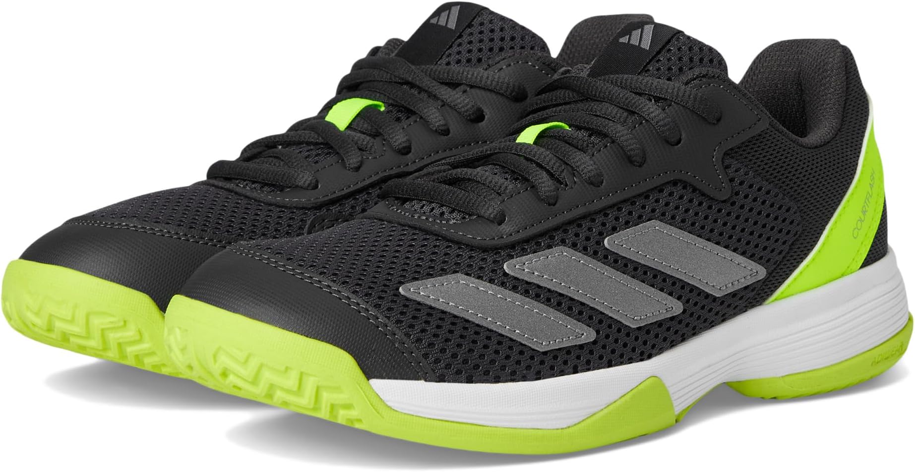 Кроссовки adidas Kids Courtflash Tennis Shoes, цвет Carbon/Iron Metallic/Lucid Lemon
Кроссовки adidas Kids Courtflash Tennis Shoes, цвет Carbon/Iron Metallic/Lucid Lemon