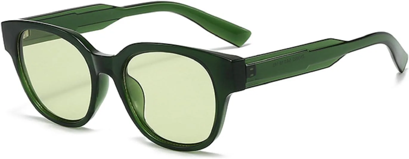 Круглые солнцезащитные очки для женщин в винтажном стиле с леопардовым принтом, очки-пилот, модные и стильные многоугольные солнцезащитные очки mincl, Green
Круглые солнцезащитные очки для женщин в винтажном стиле с леопардовым принтом, очки-пилот, модные и стильные многоугольные солнцезащитные очки mincl, Green