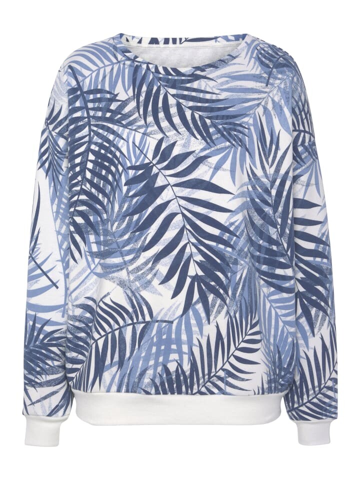 Пуловер LASCANA, цвет blau gemustert
Пуловер LASCANA, цвет blau gemustert