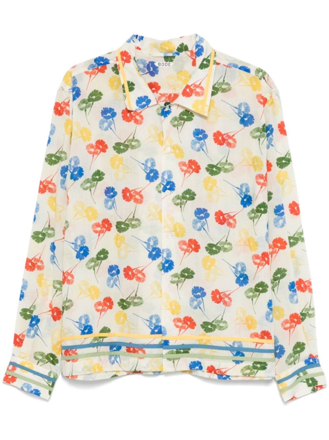 BODE рубашка с цветочным принтом, нейтральный цвет
BODE рубашка с цветочным принтом, нейтральный цвет