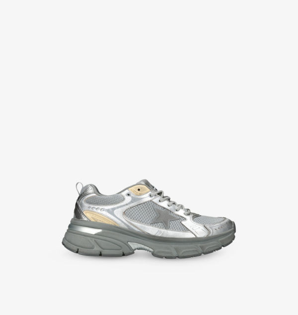 Кроссовки Lightstar из кожи и сетки с низким верхом Golden Goose, серебряный, Серебристый, Кроссовки Lightstar из кожи и сетки с низким верхом Golden Goose, серебряный
Кроссовки Lightstar из кожи и сетки с низким верхом Golden Goose, серебряный, Серебристый, Кроссовки Lightstar из кожи и сетки с низким верхом Golden Goose, серебряный